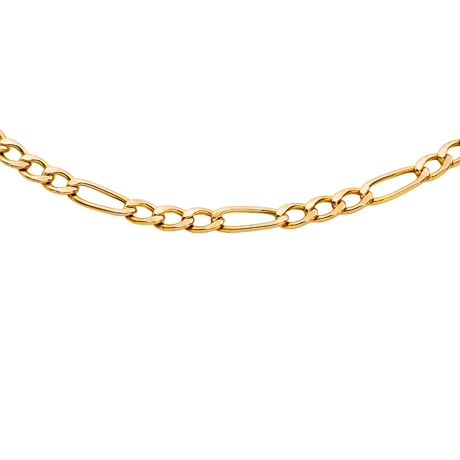 9ct gold 3.7g 18 inch figaro Chain